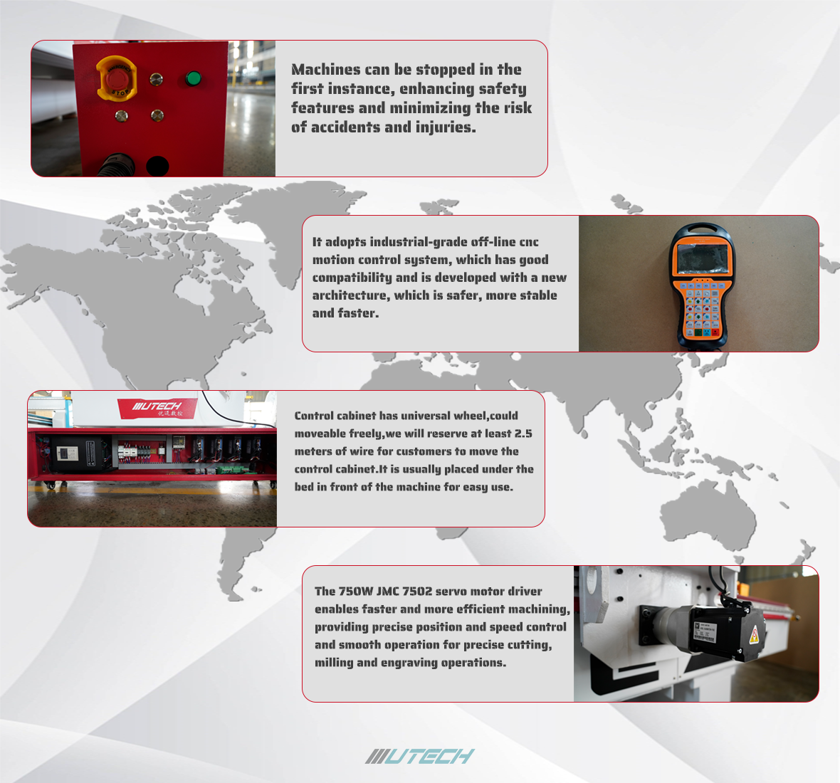 Máquina de grabado publicitario enrutador cnc atc