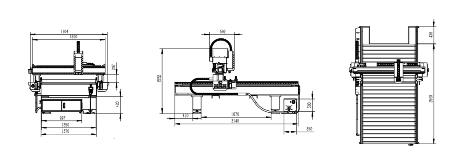 Servicios de máquinas CNC