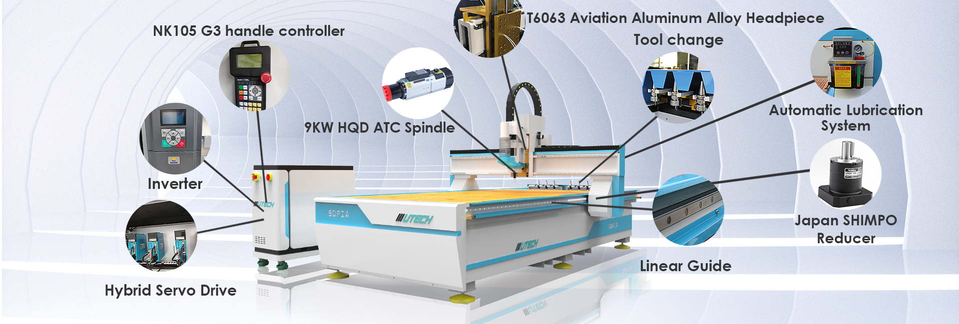 máquina de grabado cnc