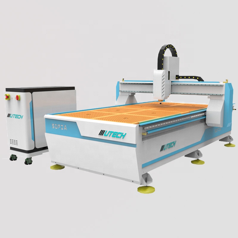 Máquina de grabado con enrutador de madera CNC, cambio automático de Herramienta multifuncional 1325 ATC 4*8ft