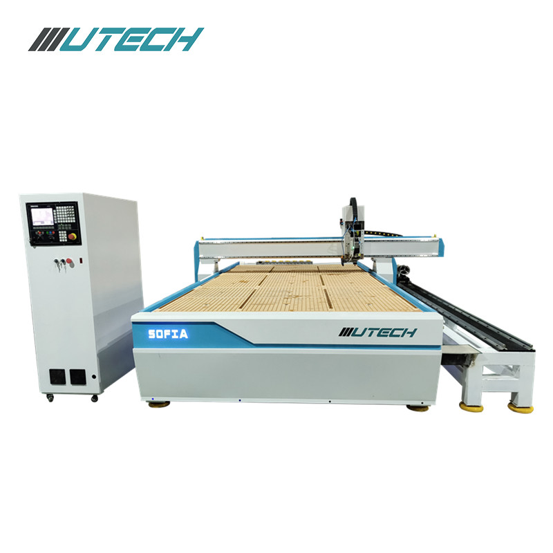 Enrutador Cnc ATC de 4 ejes para orificios de perforación laterales de muebles para orificios de perforación laterales de muebles 1212 1224 enrutador de madera Cnc