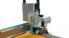 Máquina CNC ATC de 4 ejes con cabezal de perforación